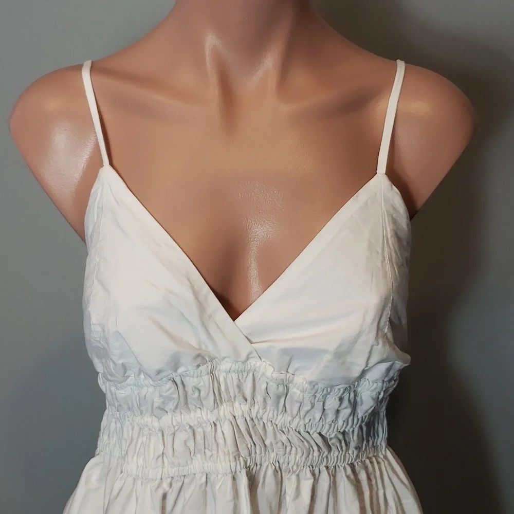 J. Crew White Eyelet Midi Dress - Picture 2 of 11